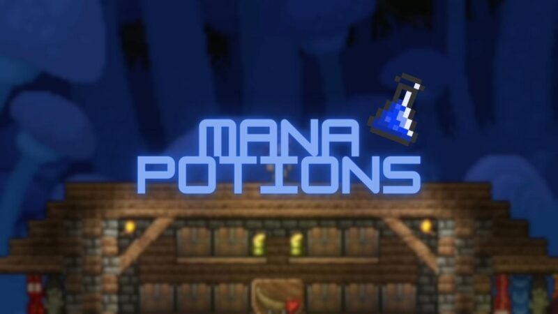 How to Make Mana Potions - Terraria Top Tips
