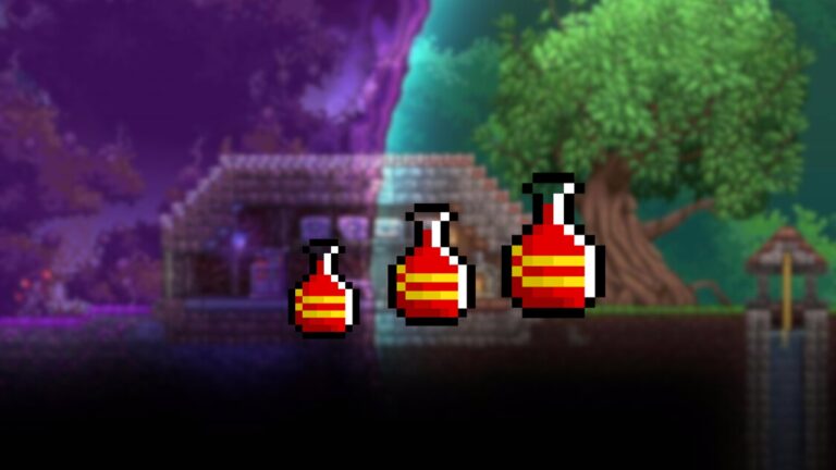 How to Make Mana Potions - Terraria Top Tips - Mana Potions